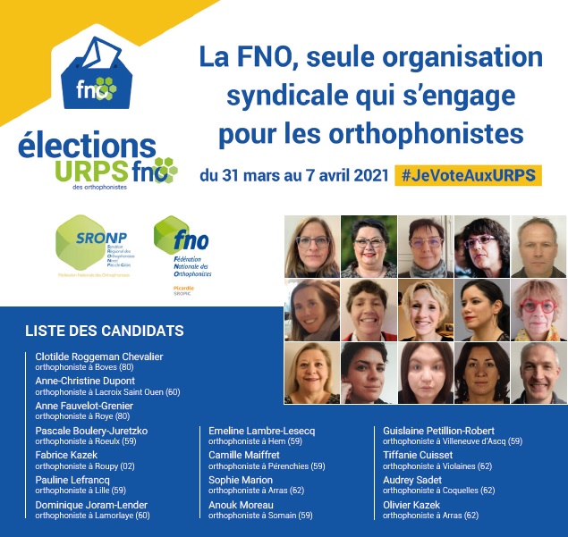 Élections URPS : des représentants dans toute la grande région